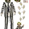 Beetlejuice Beetlejuice Action Figure 7 Scale Ultimate Striped Suit Beetlejuice 18 cmv