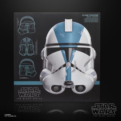 CLONE TROOPER 501ST LEGION ELECTRONIC HELMET BLACK SERIES STAR WARS AHSOKA
