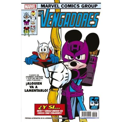 El Asombroso Spiderman Portada Alternativa Disney What if Los Vengadores 500 37