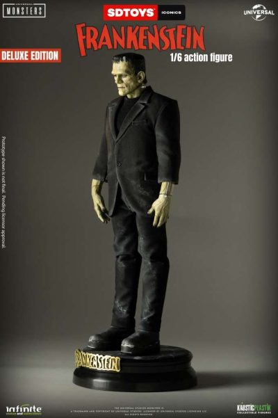 Figura Frankenstein Boris Karloff Deluxe Edition Escala 1/6 Infinite
