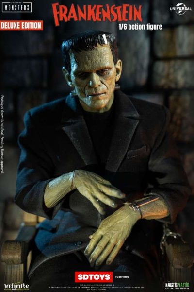 Figura Frankenstein Boris Karloff Deluxe Edition Escala 1/6 Infinite