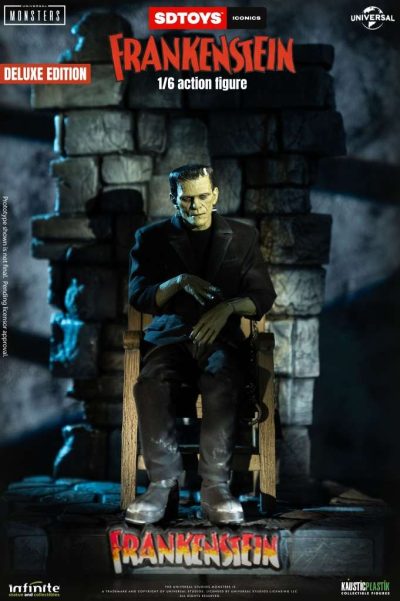 Figura Frankenstein Boris Karloff Deluxe Edition Escala 1/6 Infinite