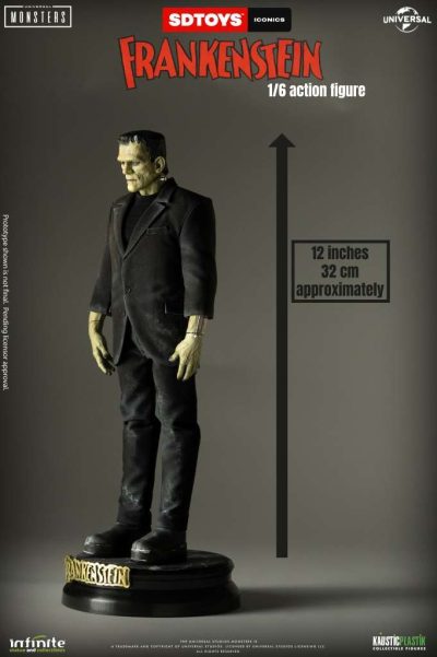 Frankensteins monster action figure standard edition