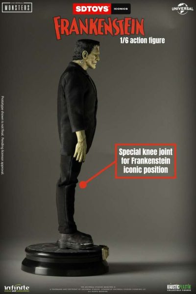 Frankensteins monster action figure standard edition