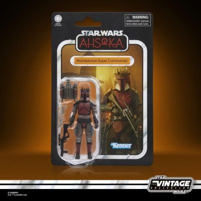MANDALORIAN SUPER COMMANDO VINTAGE COLLECTION STAR WARS AHSOKA