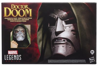 RÉPLICA DEL CASCO DEL DOCTOR DOOM MARVEL LEGENDS SERIES LOS 4 FANTÁSTICOS HASBROb