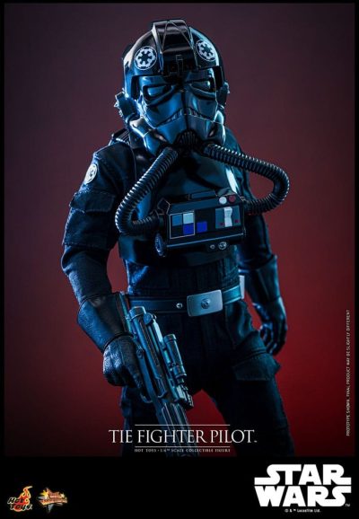 Star Wars Movie Masterpiece Action Figure TIE fighter Pilot 30 cmq
