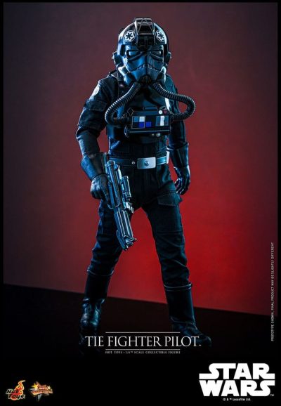Star Wars Movie Masterpiece Action Figure TIE fighter Pilot 30 cmq