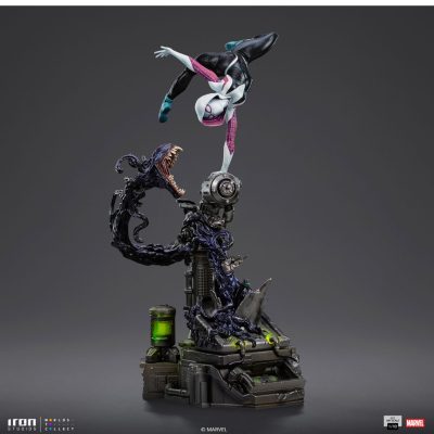 Statue Ghost-Spider - Spider-Man vs Villains Diorama - Art Scale - Iron Studiosd