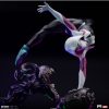 Statue Ghost-Spider - Spider-Man vs Villains Diorama - Art Scale - Iron Studiosd