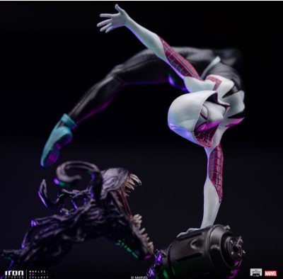 Statue Ghost-Spider - Spider-Man vs Villains Diorama - Art Scale - Iron Studiosd