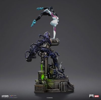 Statue Ghost-Spider - Spider-Man vs Villains Diorama - Art Scale - Iron Studiosd