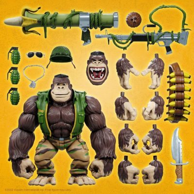 Teenage Mutant Ninja Turtles Ultimates Action Figure Guerrilla Gorilla 20 cmf