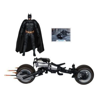 The Dark Knight DC Multiverse Action Figure with Vehicle Batman & The Batpod 18 cmf