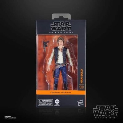 HAN SOLO FIGURA 15 CM STAR WARS A NEW HOPE THE BLACK SERIESc