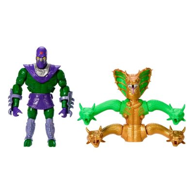 MOTU x TMNT Turtles of Grayskull Deluxe Action Figure King Hiss 14 cm