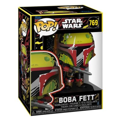 Star Wars Book of Boba Fett POP TV Vinyl Figure Boba Fett(Retro) 9 cmb