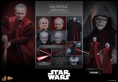 Star Wars Episode III - Revenge of the Sith Action Figure Palpatine (Darth Sidious) 29 cmv
