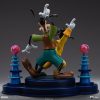 Statue Goofy and Max A Goofy Movie Iron Studios