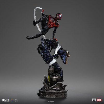 Statue Miles Morales - Spider-Man vs Villains Diorama - BDS Art Scale - Iron Studios