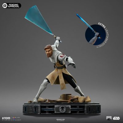 Statue Obi-Wan Kenobi – Star Wars Clone Wars - Art Scale