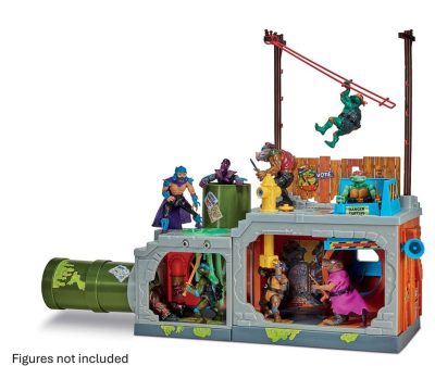 Teenage Mutant Ninja Turtles Building Secret Sewer Lid Playset Mutant Module heo EU Exclusive 30 cm