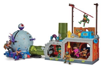 Teenage Mutant Ninja Turtles Building Secret Sewer Lid Playset Mutant Module heo EU Exclusive 30 cm