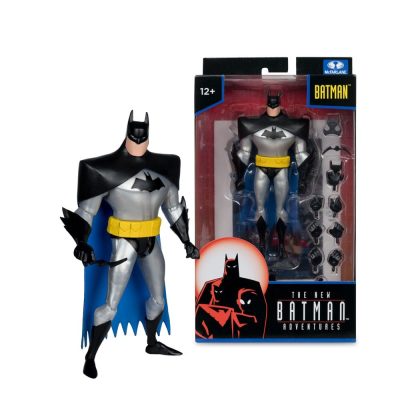 The New Batman Adventure DC Direct Action Figure Batman (Silver) 15 cm
