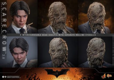 figura scarecrow hot toys batman begins