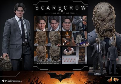 figura scarecrow hot toys batman begins