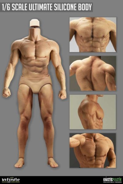 scale silicone body for action figures