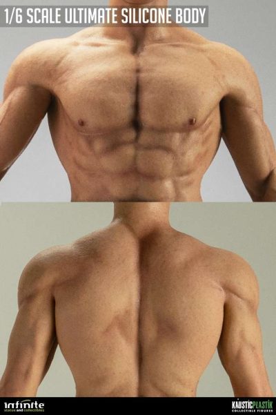 scale silicone body for action figures