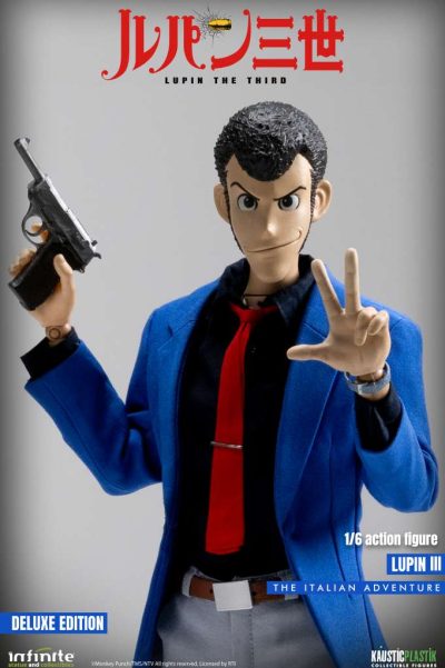 Lupin the 3rd the italian adventure lupin 1/6 action figure deluxe edition