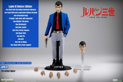 Lupin the 3rd the italian adventure lupin 1/6 action figure deluxe edition