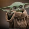 Figura The Child Grogu Baby Yoda Escala 1-1 Star Wars The Mandalorian Hot Toys