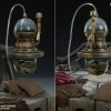 Star Wars Episode VI Action Figure 1/6 Jabba the Hutt & Throne Deluxe 34 cm