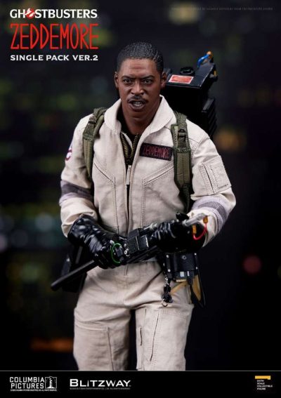 Figura Winston Zeddemore Cazafantasmas Escala 1/6 Blitzway
