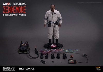 Figura Winston Zeddemore Cazafantasmas Escala 1/6 Blitzway