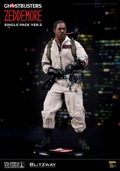 Figura Winston Zeddemore Cazafantasmas Escala 1/6 Blitzway