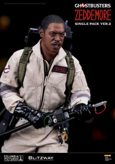 Figura Winston Zeddemore Cazafantasmas Escala 1/6 Blitzway