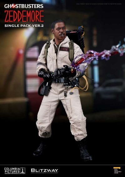 Figura Winston Zeddemore Cazafantasmas Escala 1/6 Blitzway