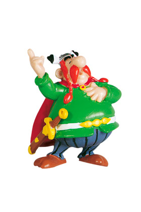 JEFE ABRARACOURCIX FIGURA PVC 9 CM ASTERIX EL GALO