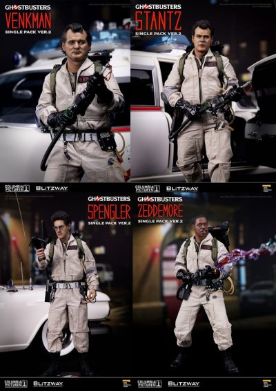 Pack 2 4 Figuras Cazafantasmas Escala 1/6 Blitzway