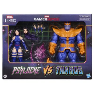 PSYLOCKE VS THANOS PAK 2 FIGURAS 15 CM GAMERVERSE MARVEL LEGENDS SERIES