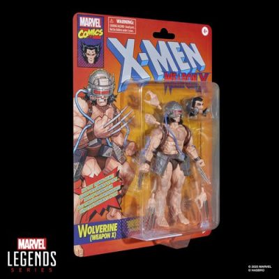 WOLVERINE WEAPON X FIGURA 15 CM X-MEN MARVEL LEGENDS SERIES