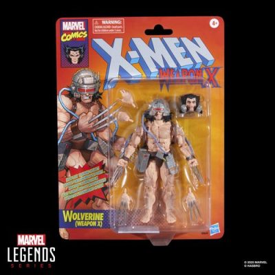 WOLVERINE WEAPON X FIGURA 15 CM X-MEN MARVEL LEGENDS SERIES