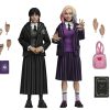  Miércoles Addams y Enid (Nevermore Uniform) Neca