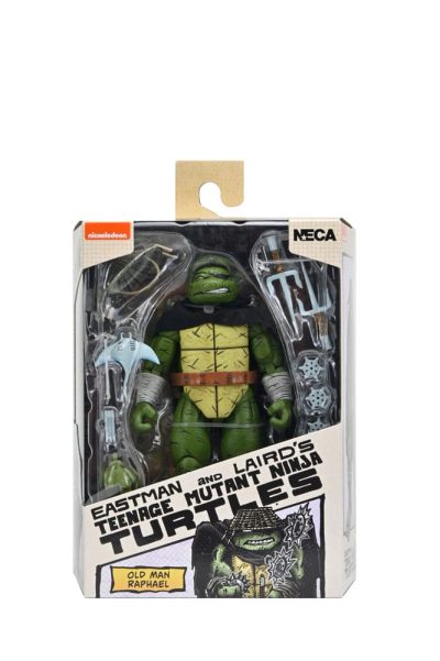 Figura Old Man Raphael Tortuga Ninja Neca