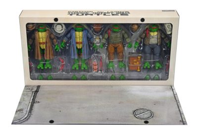 Pack 4 figuras Gangster Tortugas Ninja Neca