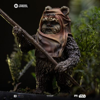 Statue Leia and Wicket - Star Wars Episode VI - Art Scale 1/10 - Iron Studios